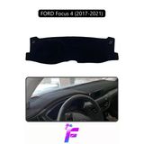 Mircem Ford Focus 4 (2017-2021) Uyumlu Torpido Örtüsü | Kolay Montaj | Kaymaz Tasarım | Tam Uyum | F12 Siyah