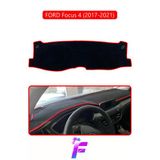 Mircem Ford Focus 4 (2017-2021) Uyumlu Torpido Örtüsü | Kolay Montaj | Kaymaz Tasarım | Tam Uyum | F9 Kırmızı