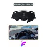 Mircem Ford Kuga (2015-2019) Araca Özel Torpido Örtüsü | Kolay Montaj | Güneşten Korur | Oto Aksesuar | F14 Gri
