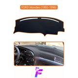 Mircem Ford Mondeo (1993-1996) Araca Özel Torpido Örtüsü | Kolay Montaj | Güneşten Korur | Tam Uyum| F22 Kahverengi