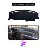 Mircem Ford Mondeo (1993-1996) Araca Özel Torpido Örtüsü | Kolay Montaj | Güneşten Korur | Tam Uyum| F24 Siyah