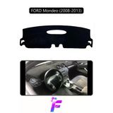 Mircem Ford Mondeo (2008-2013) Araca Özel Torpido Örtüsü | Kolay Montaj | Güneşten Korur | Tam Uyum| F30 Siyah