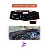 Mircem Ford Transit(2015-2022) Araca Özel Torpido Örtüsü | Ön Göğüs Kılıfı | Tam Koruma | Oto Aksesuar Tc16 Kahverengi