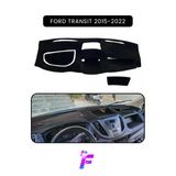 Mircem Ford Transit(2015-2022) Araca Özel Torpido Örtüsü | Ön Göğüs Kılıfı | Tam Koruma | Oto Aksesuar Tc18 Siyah