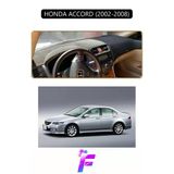 Mircem Honda Accord (2002-2008) Uyumlu Torpido Örtüsü | Yansıma Önleyici | Kolay Montaj | Tam Koruma | F42 Siyah