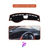 Mircem Honda Cıvıc (1994-2000) Uyumlu Ön Göğüs Koruma | Hızlı Ve Kolay Montaj | Oto Aksesuar | Tc22 Kahverengi