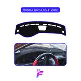 Mircem Honda Cıvıc (1994-2000) Uyumlu Ön Göğüs Koruma | Hızlı Ve Kolay Montaj | Oto Aksesuar | Tc23 Mavi