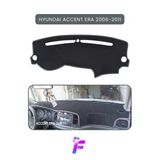 Mircem Hyundai Accent Era (2006-2011) Torpido Kılıfı | Yansıma Engeller| Kolay Montaj | Oto Aksesuar | Tc44 Gri
