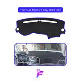 Mircem Hyundai Accent Era (2006-2011) Torpido Kılıfı | Yansıma Engeller| Kolay Montaj | Oto Aksesuar | Tc47 Mavi