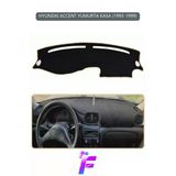 Mircem Hyundai Accent Yumurta Kasa (1993-1999) Torpido Örtüsü | Güneşten, Isıdan, Çatlamadan Korur | G2 Gri
