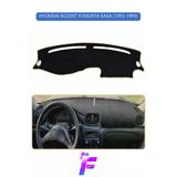 Mircem Hyundai Accent Yumurta Kasa (1993-1999) Torpido Örtüsü | Güneşten, Isıdan, Çatlamadan Korur | G5 Mavi