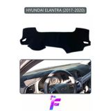 Mircem Hyundai Elantra (2017-2020) Uyumlu Torpido Örtüsü | Yansıma Önleyici | Hızlı Montaj | Koruma | G20 Gri