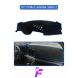 Mircem Hyundai Elantra (2020+) Uyumlu Torpido Örtüsü | Yansıma Önleyici | Hızlı Montaj |Tam Koruma | G29 Mavi