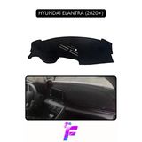 Mircem Hyundai Elantra (2020+) Uyumlu Torpido Örtüsü | Yansıma Önleyici | Hızlı Montaj |Tam Koruma | G30 Siyah