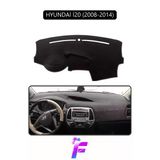 Mircem Hyundai İ20 (2008-2014) Uyumlu Ön Torpido Örtüsü | Kolay Montaj | Kaymaz Tasarım | Tam Koruma | G42 Siyah