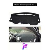 Mircem Hyundai İx35 (2009-2015) Uyumlu Torpido Örtüsü | Kolay Montaj | Yansıma Önleyici | Tam Koruma | G60 Siyah