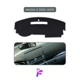 Mircem Mazda 3 (2003-2009) Uyumlu Torpido,Panel Örtüsü | Hızlı Ve Kolay Montaj | Kaymaz Tasarım | Td26 Gri