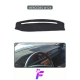 Mircem Mercedes W124 Uyumlu Torpido Örtüsü | Yansıma Önleyici | Kolay Montaj | Tam Koruma | H2 Gri