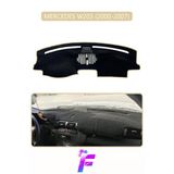 Mircem Mercedes W203 (2000-2007) Uyumlu Torpido Örtüsü | Yansıma Önleyici | Kolay Montaj | Tam Koruma | H19 Bej