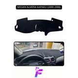 Mircem Nissan Almera Kapaklı (2000-2006) Torpido Örtüsü | Güneş Ve Yansımaya Karşı Kalkan | H60 Siyah