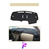 Mircem Nissan Micra (2005-2010) Uyumlu Torpido Örtüsü | Yansıma Önleyici | Tam Koruma | Kolay Montaj | H61 Bej