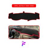 Mircem Opel Astra F (1991-1998) Uyumlu Torpido Örtüsü | Araca Özel Üretim | Kolay Montaj | Kaymaz | Te3 Kırmızı