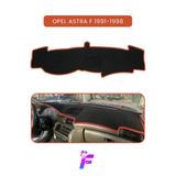 Mircem Opel Astra F (1991-1998) Uyumlu Torpido Örtüsü | Araca Özel Üretim | Kolay Montaj | Kaymaz | Te4 Kahverengi