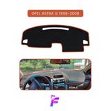 Mircem Opel Astra G (1998-2008) Uyumlu Torpido Örtüsü | Araca Özel Üretim | Kolay Montaj | Kaymaz | Te10 Kahverengi