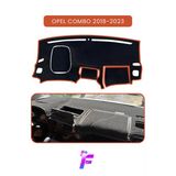 Mircem Opel Combo (2018-2023) Uyumlu Torpido Örtüsü | Çatlama Ve Isıya Karşı Tam Koruma | Oto Aksesuar |T28 Kahverengi
