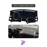 Mircem Opel Combo (2018-2023) Uyumlu Torpido Örtüsü | Çatlama Ve Isıya Karşı Tam Koruma | Oto Aksesuar |T30 Siyah