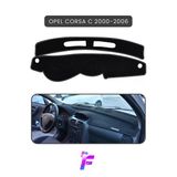 Mircem Opel Corsa C (2000-2006) Torpido Örtüsü | Güneşten Korur | Kolay Montaj | Tam Uyum | Tam Koruma |T42 Siyah
