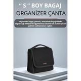 Mircem Oto Bagaj Çantası Küçük Boy Cırtlı Keçe Kumaş - Geniş Hacimli,Dayanıklı,Araç İçi Düzenleyici | A4
