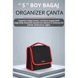 Mircem Oto Bagaj Çantası Küçük Boy Cırtlı Keçe Kumaş - Geniş Hacimli,Dayanıklı,Araç İçi Düzenleyici | A5