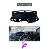 Mircem Peugeot Rifter Uyumlu Torpido Örtüsü | Yansıma Önleyici | Tam Koruma | Kolay Ve Hızlı Montaj | J20 Gri