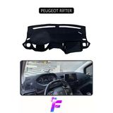 Mircem Peugeot Rifter Uyumlu Torpido Örtüsü | Yansıma Önleyici | Tam Koruma | Kolay Ve Hızlı Montaj | J24 Siyah