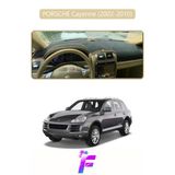 Mircem Porsche Cayenne (2002-2010) Torpido Örtüsü | Yansıma Önleyici | Tam Koruma | Hızlı Montaj | J25 Bej