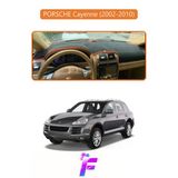Mircem Porsche Cayenne (2002-2010) Torpido Örtüsü | Yansıma Önleyici | Tam Koruma | Hızlı Montaj | J28 Kahverengi