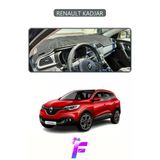 Mircem Renault Kadjar (2015-2018) Uyumlu Torpido Örtüsü | Yansıma Önleyici | Tam Koruma | Hızlı Montaj |J74 Gri