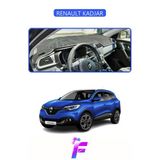 Mircem Renault Kadjar (2015-2018) Uyumlu Torpido Örtüsü | Yansıma Önleyici | Tam Koruma | Hızlı Montaj |J77 Mavi