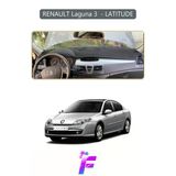 Mircem Renault Latıtude Uyumlu Torpido Örtüsü | Yansıma Önleyici | Tam Koruma | Hızlı Ve Kolay Montaj | J92 Gri