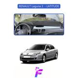 Mircem Renault Latıtude Uyumlu Torpido Örtüsü | Yansıma Önleyici | Tam Koruma | Hızlı Ve Kolay Montaj | J95 Mavi
