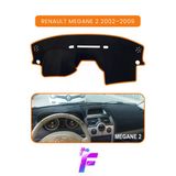 Mircem Renault Megane 2 (2002–2009) Uyumlu Torpido Örtüsü | Çatlama Ve Isıya Karşı Tam Koruma | A58 Kahverengi