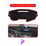 Mircem Renault Megane 3 (2008-2015) Torpido Örtüsü | Güneşten Korur | Kolay Montaj | Tam Uyum | A45 Kırmızı