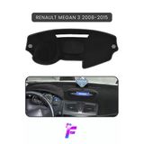 Mircem Renault Megane 3 (2008-2015) Torpido Örtüsü | Güneşten Korur | Kolay Montaj | Tam Uyum | A48 Siyah
