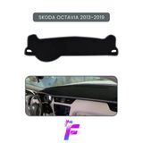 Mircem Skoda Octavia (2013-2019) Araca Özel Torpido Örtüsü | Ön Göğüs Kılıfı | Tam Koruma | Tam Uyum | A74 Gri