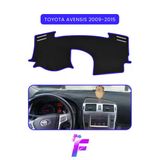 Mircem Toyota Avensis (2009-2015) Araca Özel Torpido Örtüsü | Ön Göğüs Kılıfı | Tam Koruma | B17 Mavi