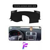 Mircem Toyota Avensis (2009-2015) Araca Özel Torpido Örtüsü | Ön Göğüs Kılıfı | Tam Koruma | B18 Siyah