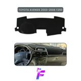 Mircem Toyota Avensis T250 (2003-2008) Uyumlu Torpido Örtüsü | Çatlama Ve Isıya Karşı Tam Koruma | B8 Gri
