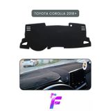 Mircem Toyota Corolla Hayalet Ekranlı (2018+) Torpido Örtüsü | Güneşten, Isıdan, Çatlamadan Korur | B44 Gri