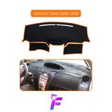 Mircem Toyota Yaris (2005-2013) Torpido Örtüsü | Güneşten, Isıdan, Çatlamadan Korur | Oto Aksesuar | B64 Kahverengi